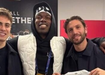 Pogba e i puffi per Monaco-Juve: lo scatto social con Yildiz e Locatelli è virale