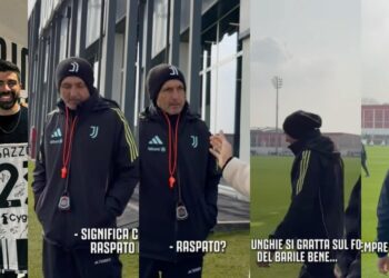 Gazzoli ospite in casa Juve. E con Spalletti è subito tormentone: “Hai raspato bene”